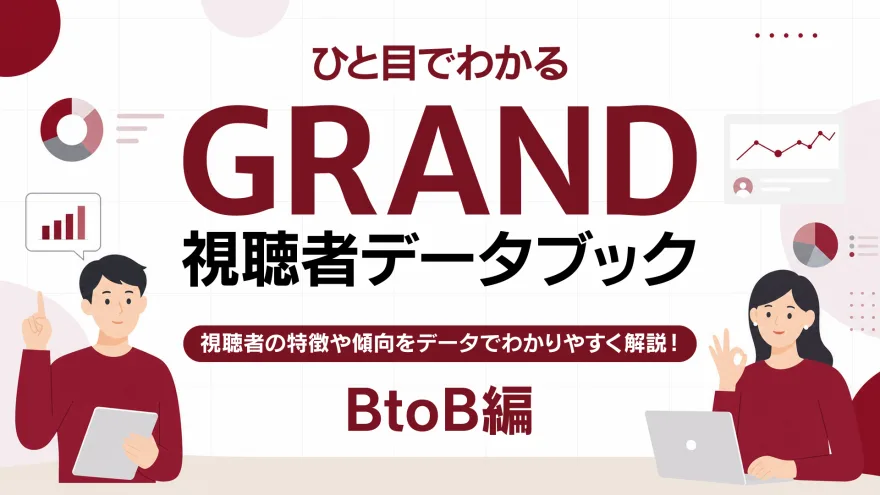視聴者データブック（BtoB編） の表紙